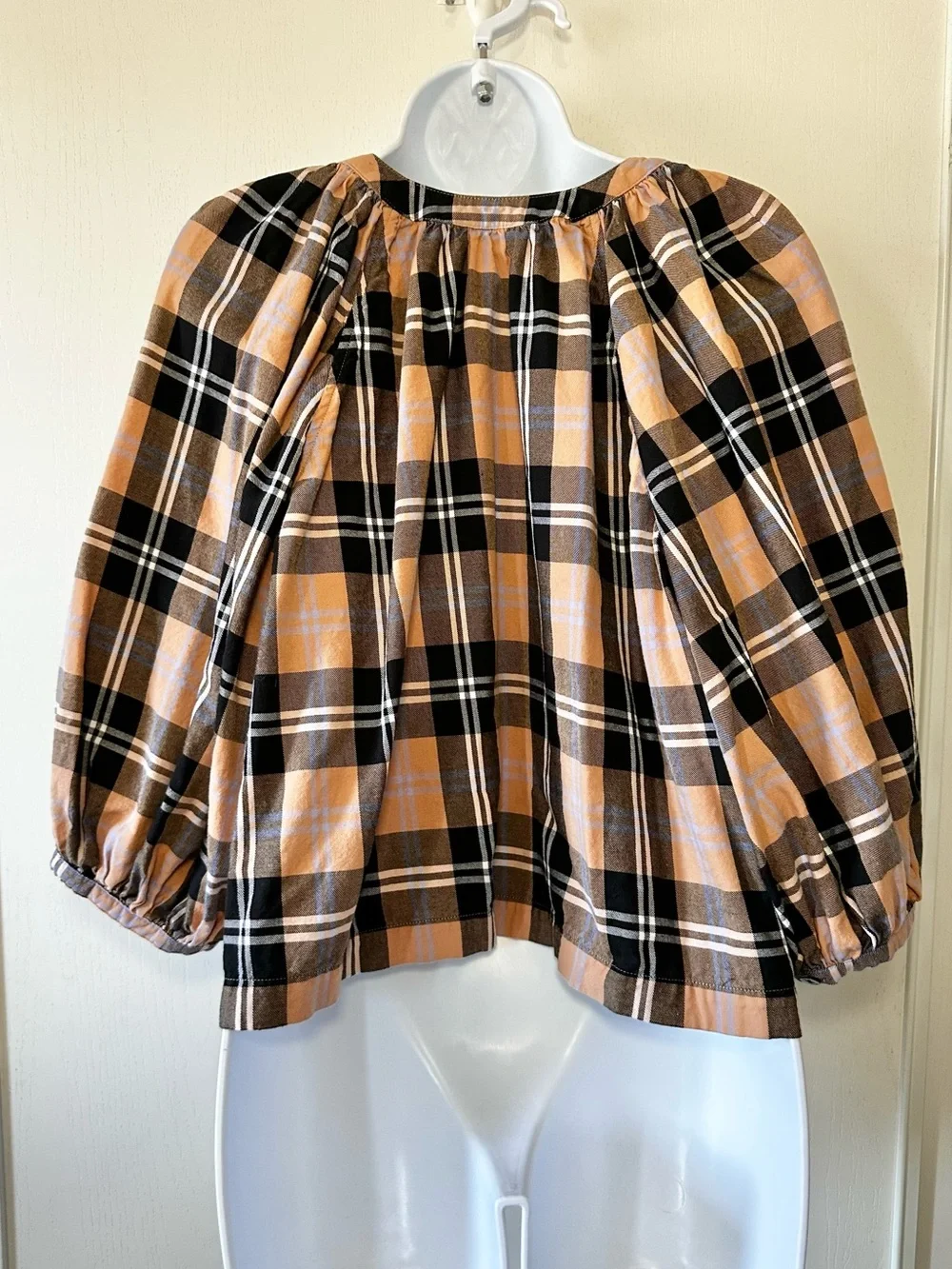 STAUD lightweight plaid